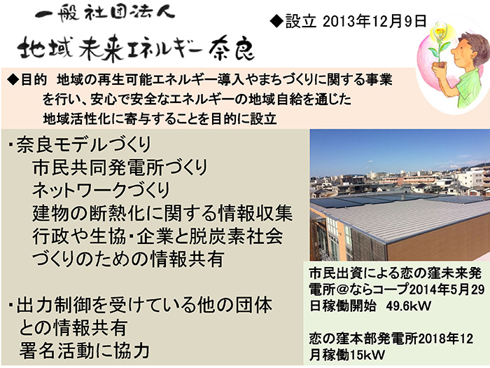 一般社団法人 地域未来エネルギー奈良